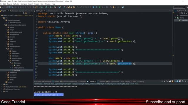 Java Full Course | Part 4 | Java Tutorial for Beginners | 2021| Beginner to Advance Complete guide смотреть онлайн