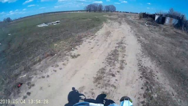 Покатушка на питбайке SSSR Atom 125! смотреть онлайн