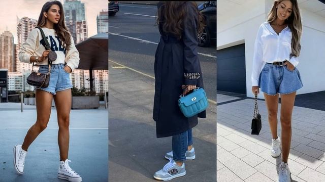 ТРЕНДОВЫЕ ОБРАЗЫ С КРОССОВКАМИ 2022 смотреть онлайн