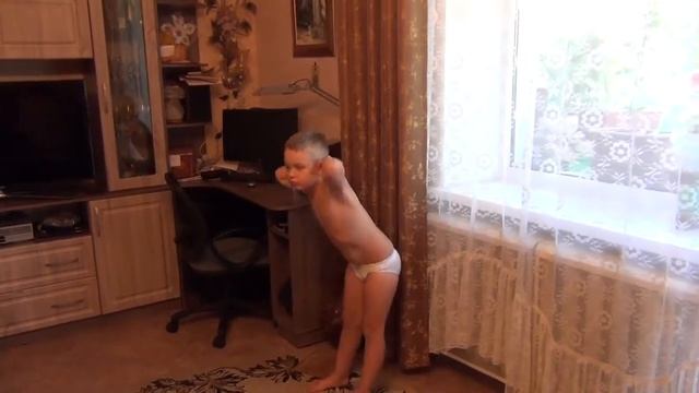 Разминка Филечки (6 лет) перед зарядкой смотреть онлайн