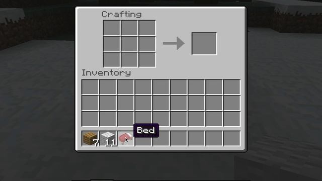 Minecraft Tutorial - How To Make A Bed In Minecraft