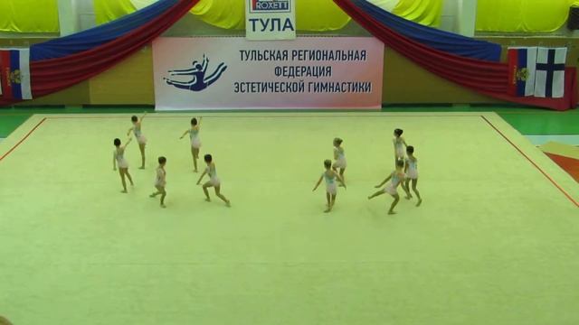 Роксэт-Жемчужины, 6-8 лет, г.Тула, 01.06.2018 г., турнир ро эстетической гимнастике в г.Тула смотреть онлайн