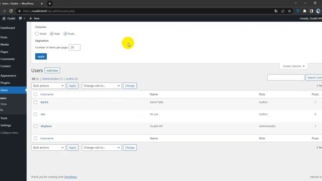 How To Hide User Role Column in WordPress Plugin Area смотреть онлайн