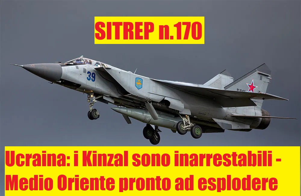 SITREP N.170 Medio Oriente A Rischio, Ucraina, Coree