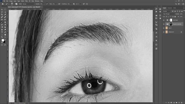 High-End Skin Softening | Photoshop cc | speedart| Removing freckles makeup dottes | Work showcase смотреть онлайн