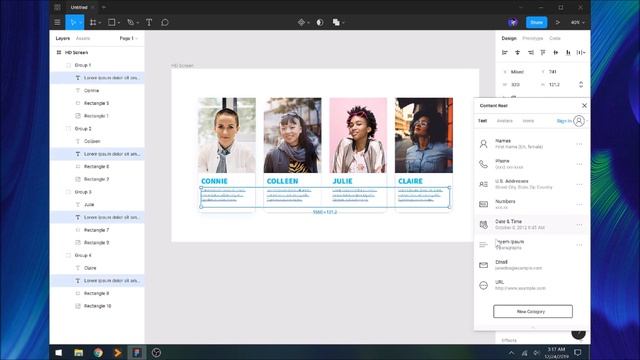 Content Generators in Figma смотреть онлайн