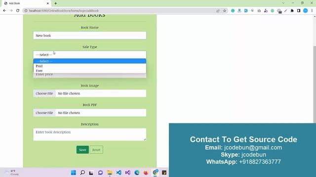 Online book shop Project in Spring boot and hibernate смотреть онлайн