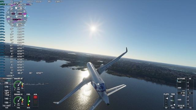 Microsoft Flight Simulator 2020 on Radeon RX Vega 64 4K-1080p, ultra-low смотреть онлайн
