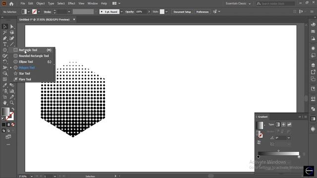 Color Halftone Effect In Adobe Illustrator | Illustrator Tutorial смотреть онлайн