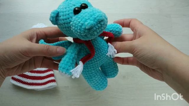 Amigurumi Crochet Pattern Dragon Plush