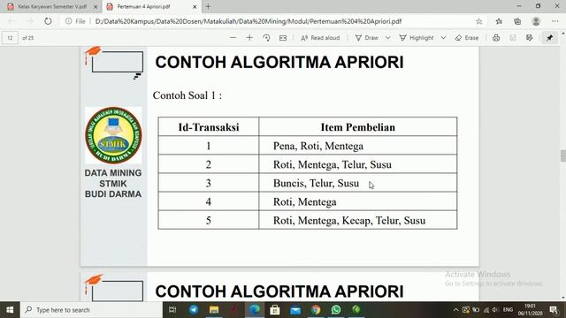 Algoritma Apriori Data Mining смотреть онлайн