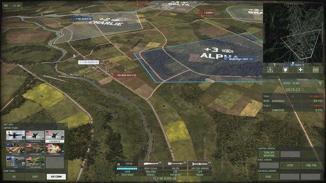 Wargame: Red Dragon Tutorial #24 Aeroplanes - Unit Management смотреть онлайн