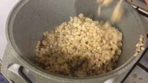 Перловка с мясом в духовке