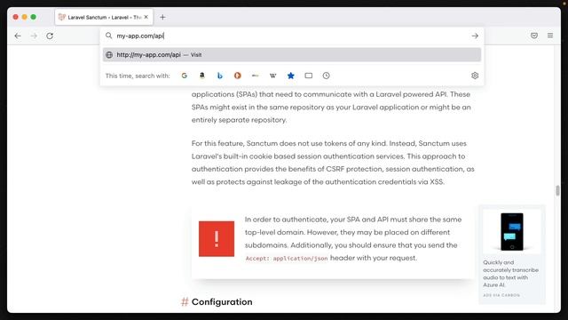 Laravel Passport vs Sanctum: What's the difference? смотреть онлайн