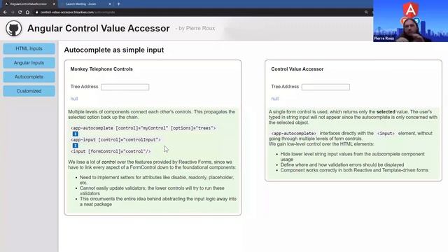 HTML Inputs and Angular Control Value Accessors смотреть онлайн