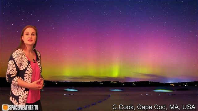 Aurora Comes to Germany and A Chance for Big Flares: Solar Storm News 09-19-2015 смотреть онлайн