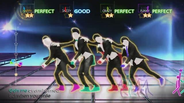Just Dance 4 - What Makes You Beautiful - One Direction - 5 Stars смотреть онлайн