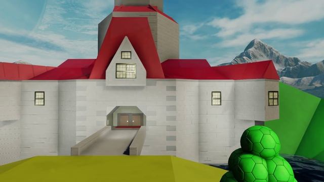 Super Mario 64 | Princess Peach Castle | Halo 5 Custom Games смотреть онлайн
