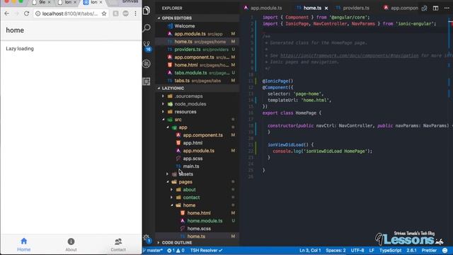 Ionic Angular Lazy Loading with Child Components смотреть онлайн