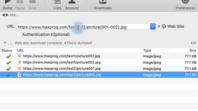 How to download web images sequentially by name with Web Dumper смотреть онлайн