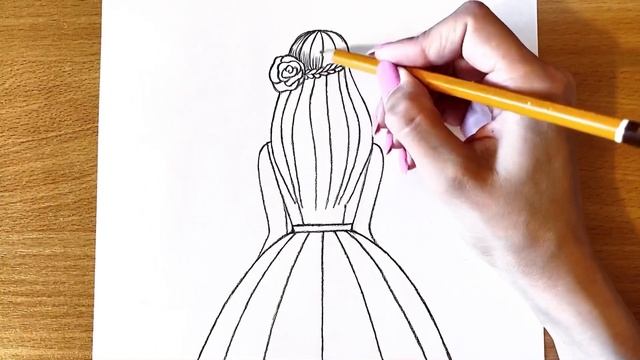 ИДЕИ ДЛЯ РИСОВАНИЯ КАРАНДАШОМ | Как Нарисовать Девушку Очень Легко | Рисунки Карандашом смотреть онлайн