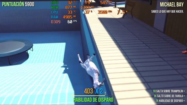Goat Simulator Athlon 3000g 16GB 720p смотреть онлайн
