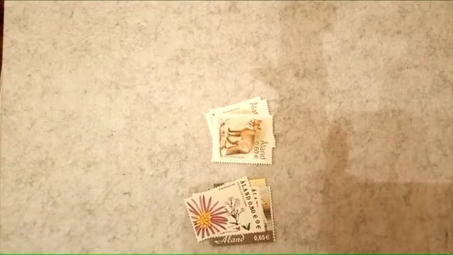 Распаковка посылки №1. Марки из Швеции смотреть онлайн