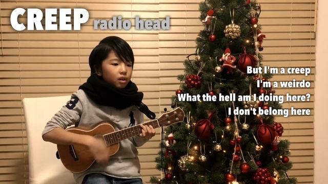 CREEP - radiohead (Ukulele cover:Acoustic Ver) смотреть онлайн