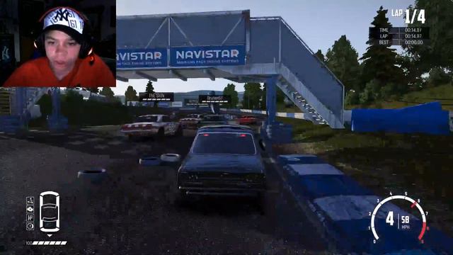 WRECKFEST FIRST LOOK GAMEPLAY (AMAZING) CRASHING CARS!
