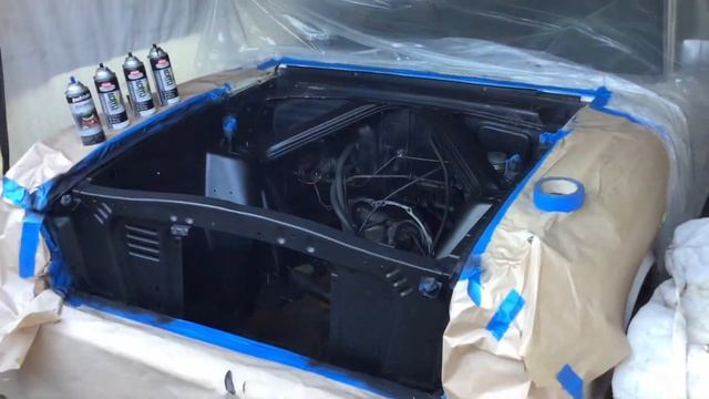 1962 Ford Falcon Engine Painting Day смотреть онлайн