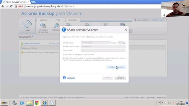 Acronis Backup para VMware vSphere смотреть онлайн