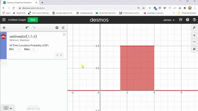 Mean and Standard Deviation of a Uniform Distribution Using Desmos смотреть онлайн