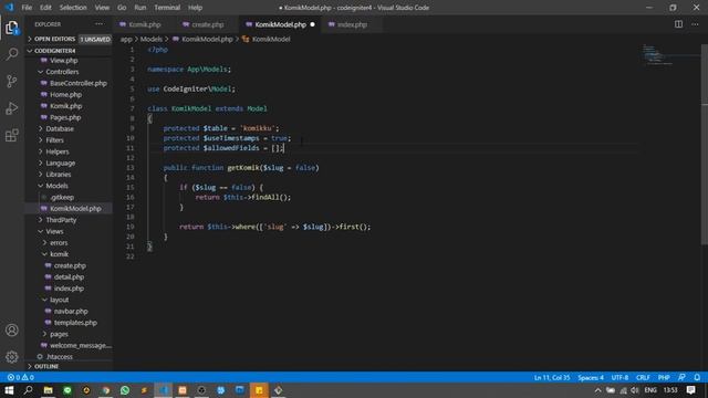 CodeIgniter4 #8 - Insert Data