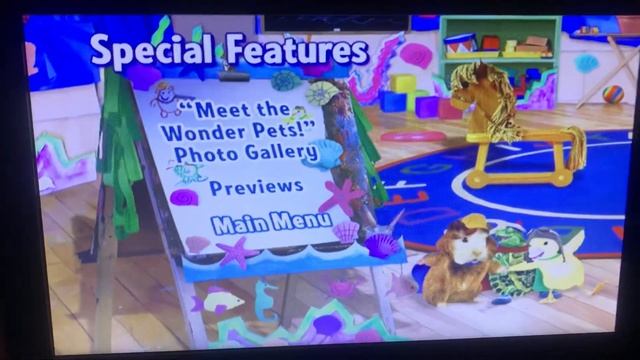 DVD Menu Walkthrough of The Wonder Pets: Save the Wonder Pets 2007 DVD смотреть онлайн