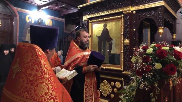 Полиелейная утреня. 9.10.2022 г. смотреть онлайн