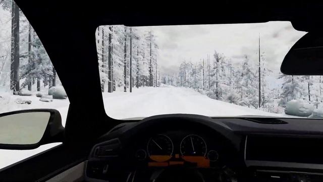 Accident in Beamng drive on a slippery road смотреть онлайн