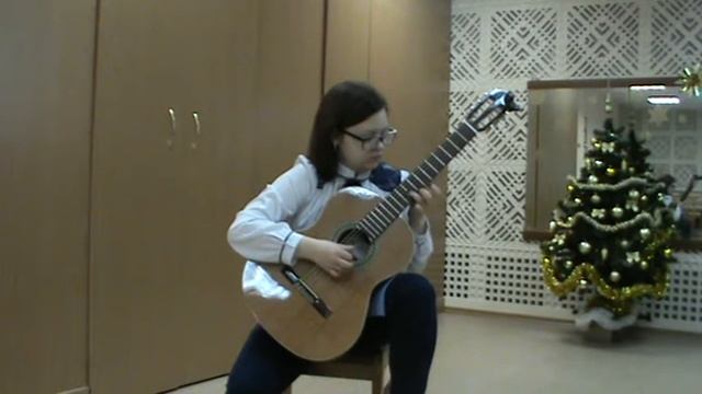 Кутукова Анастасия, 18 лет, 7 кл. Х. Кардосо. Милонга. смотреть онлайн