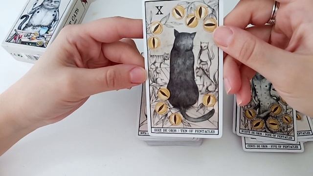 Обзор "Таро кошек" Анна Хуан (Tarot cats by Anna Juan) смотреть онлайн