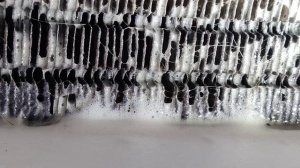 Чистка сушильной машины VESTFROST: VFTD8HT31W конденсатор в пыли 2