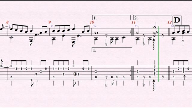Песня про коня видео ноты для гитары смотреть онлайн