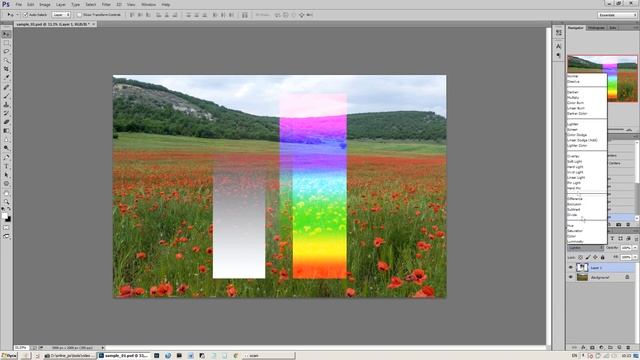 Photoshop. Режимы наложения. смотреть онлайн