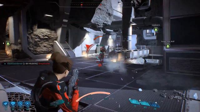 Mass Effect Andromeda Multiplayer Gameplay - L-89 Halberd with N7 Eagle смотреть онлайн