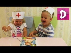 ✿ Играем в игру «Доктор Я Болен» Юные Хирурги Fun Kids Unpack and play the game «DOCTOR»