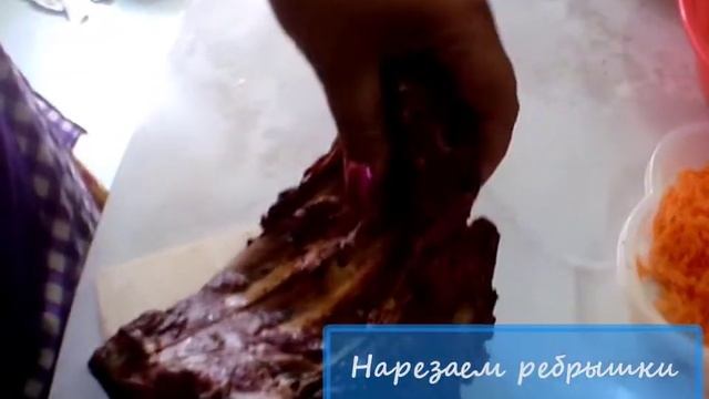 Гороховый суп в мультиварке. Классический рецепт с копчеными ребрышками и сухариками. Ну вкусно же! смотреть онлайн