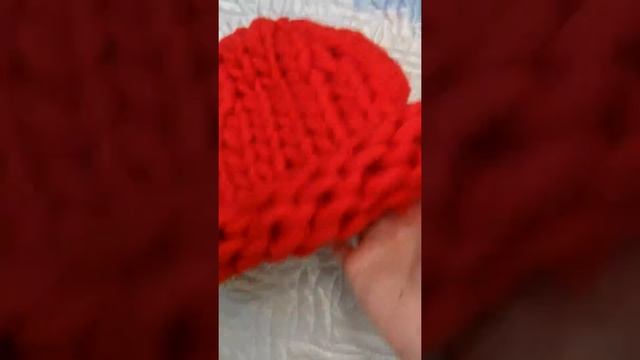 Шапка крупной вязки смотреть онлайн