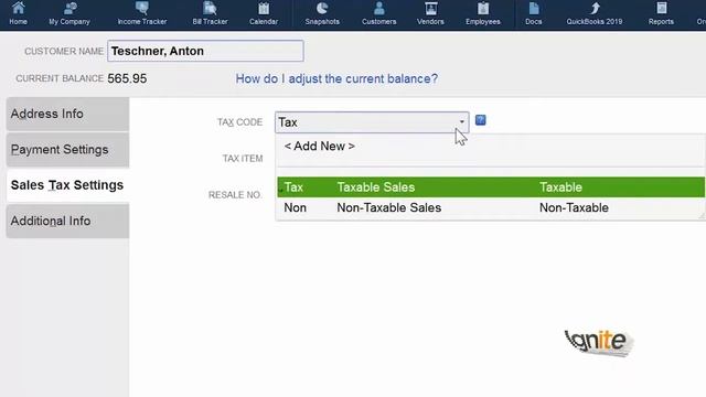 Sales Tax | Assign Sales Tax Items To A Customer | QuickBooks Courses By Digi Skills #quickbooks смотреть онлайн