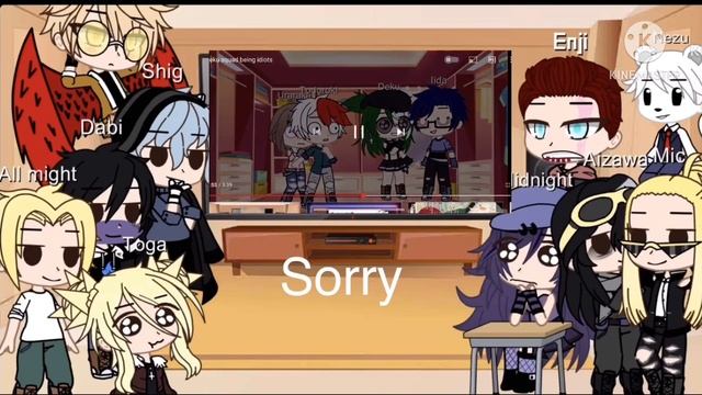 Pro hero’s and Lov react to Deku squad being idiots смотреть онлайн