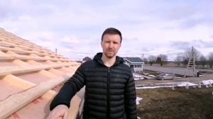 Как сделать обрешетку под металлочерепицу ровно. Ровная крыша..mp4