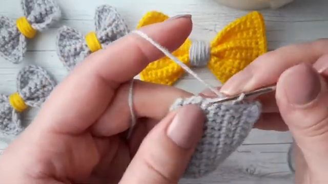 Самый ПРОСТОЙ БАНТИК крючком\МАСТЕР-КЛАСС\Бантик своими руками смотреть онлайн