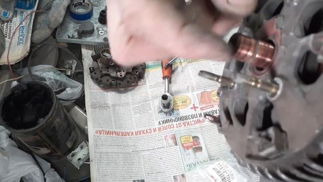 Не заводится Toyota RAV4 II поколения. Ремонт генератора на моторе 1AZ-FE смотреть онлайн